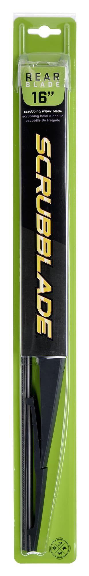 Scrubblade Rear Wiper Blade - SR0016