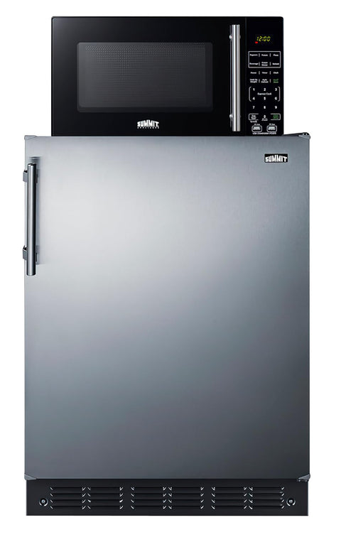 Microwave/Refrigerator Combination with Allocator