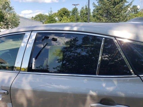 QAA PP71157 is an 8 Piece Stainless Steel Pillar Post Trim That is Compatible with The Toyota Venza 2021-2022