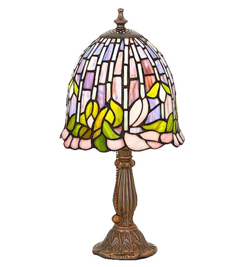 Meyda 16 Inch H Flowering Lotus Accent Lamp Table Lamps