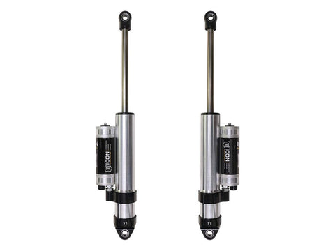 ICON, 0-2 Lift, Rear 2.5 VS Piggyback Res/CDCV Shocks, Pair, Compatible with 2019-2023 GM 1500, 77703CP