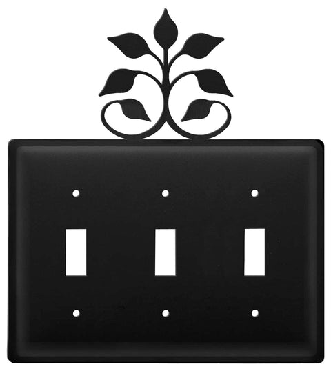 Leaf Fan - Triple Switch Cover