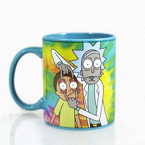 Rick and Morty Psychodelic Heat-Reveal 11 Ounce Ceramic Mug