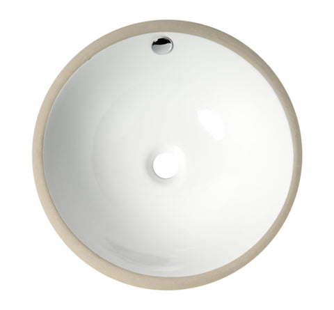 ALFI brand ABC601 Bathroom Sink, White