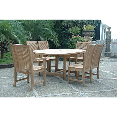 Anderson Teak Bahama Outdoor Bar Table Set