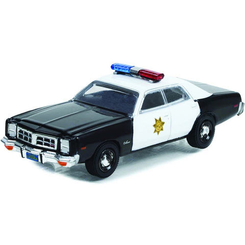Greenlight 44965-D Hollywood Special Edition - Fall Guy Stuntman Association - 1977 Dodge Monaco - County Sheriff’s Department 1:64 Scale