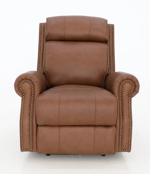 BarcaLounger Blair Power Recliner-Dobbs-Saddle