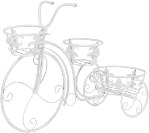 vidaXL Plant Stand Bicycle Shape Vintage Style Metal