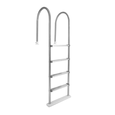 Blue Wave NE1145 Premium Stainless Steel In-Pool Ladder for Above Ground Pools, Silver