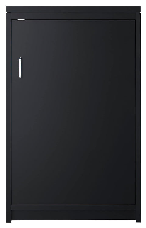Trash cabinet with two bins included ships fully assembled