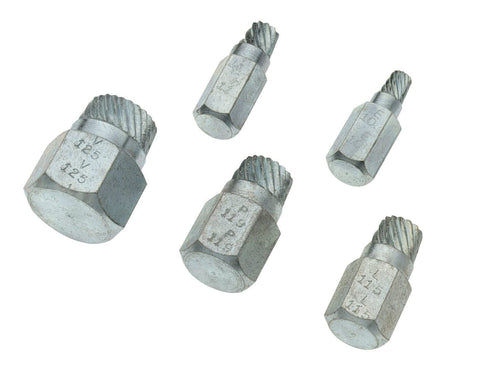 Superior Tool 05250 Bolt Extractor Kit, 5-Piece