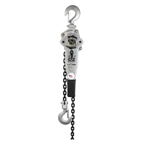 OZ Lifting Heavy Duty Economy Lever Hoist 1-1/2 Ton Cap. 20' Lift
