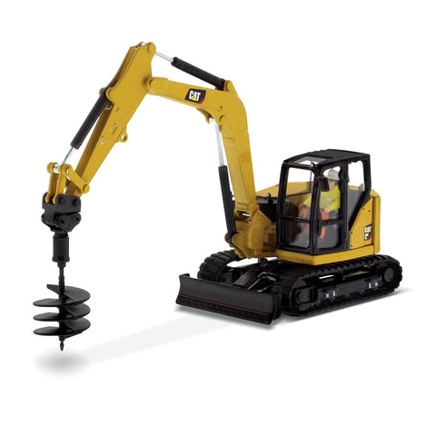 Diecast Masters 1:50 Scale Caterpillar 308 CR Mini Hydraulic Excavator | High Line Series Cat Trucks & Construction Equipment | Model 85596
