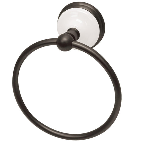 Kingston Brass BA1114ORB Victorian 6-Inch Towel-Ring, Oil Rubbed Bronze