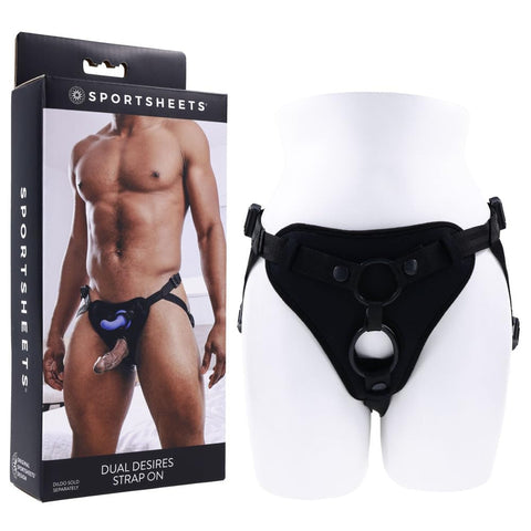 Dual Desires Strap On by Sportsheets