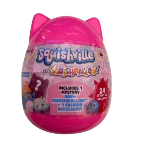 Squishmallows Squishville Mystery Mini Series 2 Plush Assortment Blind Package - Colors and Styles May Vary (Single)