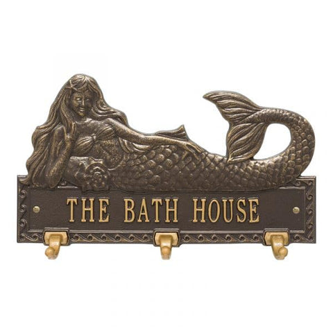 Personalized Mermaid Hook Plaque