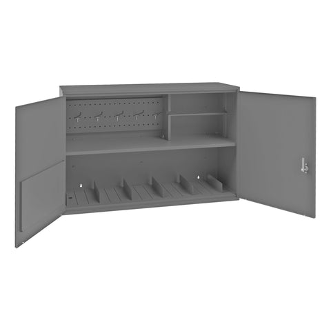 Durham Abrasive Accessory Cabinet - 060A-95-WFS Wall Mountable Utility/ Aerosol Cabinet, 23.875" Height, 11.875" width, 33.75" Length