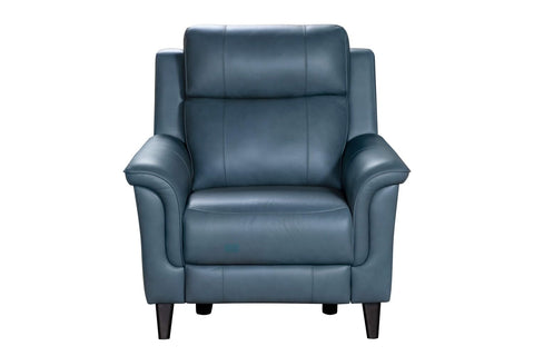 BarcaLounger Kester Power Recliner w/Power Head Rest, Masen Bluegray