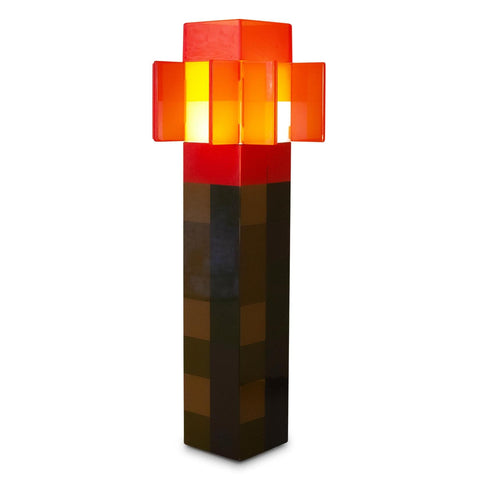 Minecraft Redstone Torch Plug-in Nightlight with Auto Dusk to Dawn Sensor | LED Mood Light for Kids Bedroom, Play Room, Hallway | Home Decor Room Essentials | Video Game Gifts and Collectibles