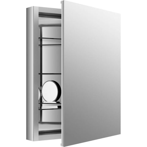 Kohler Verdera 24 in. W x 30 in. H Recessed or Surface Mount Medicine Cabinet with Flat Mirror