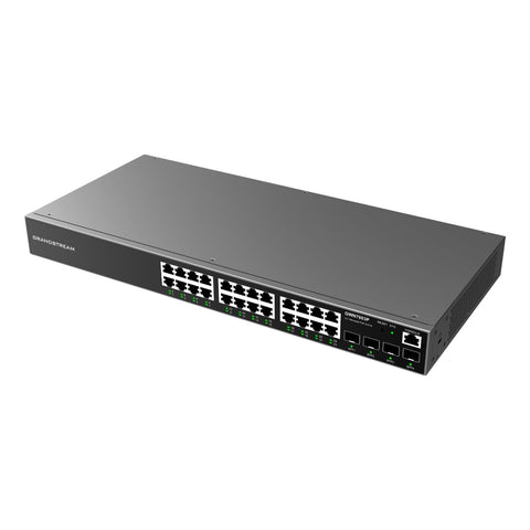 Grandstream GWN7803P | 24-Port Gigabit Ethernet Layer 2+ Managed PoE Switch