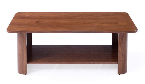 TransDeco coffee table, 47", Walnut