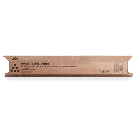 Ricoh Black Toner Cartridge, 25500 Yield (841582)