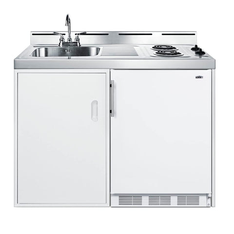48 inches Wide All-In-One Kitchenette foot No Plumbing Needed