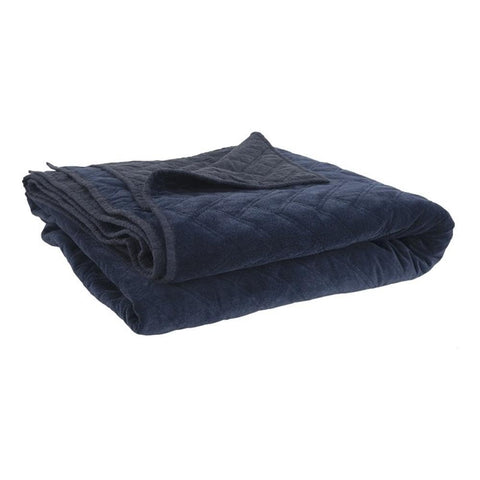 Rizzy Home DOHBQ4721IN009092 DOH Collection by Riviera Queen Quilt, Indigo, 90" x 92"