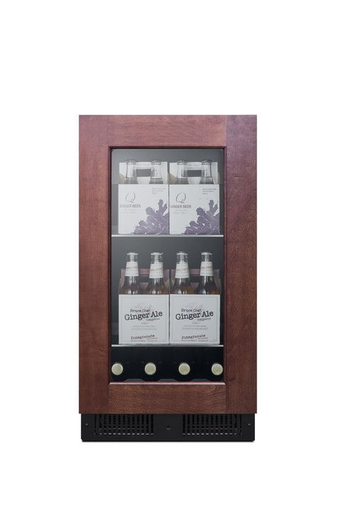 Summit CL181WBVPNR 18 Inch Wide Commercial Beverage Refrigerator Panel Ready, Built-in or Freestanding Use (RHD, Beverage)