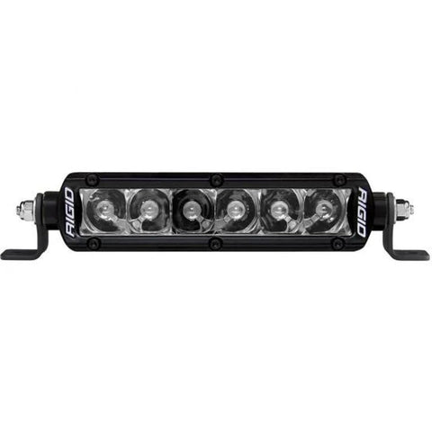 RIGID Single Row - Series PRO 6" SPOT Midnight (Blacked Out Circuit Boards and Chrome Reflectors)