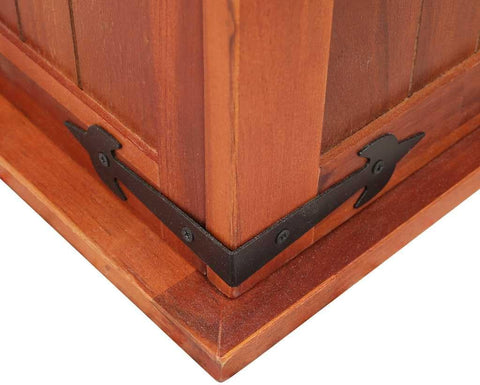 vidaXL Solid Acacia Wood Storage Chest 90 x 45 x 40 cm