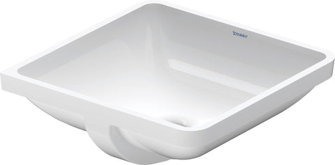 Duravit Starck 3 Undermount Bathroom Sink 0305430000 White