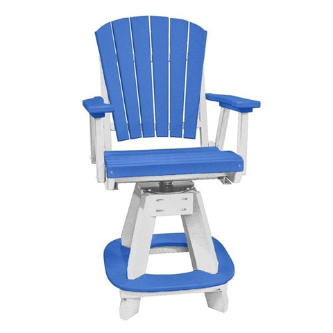 American Furniture Classics OS Home and Office 130-C-BW Counter Height Swivel Arm Chair