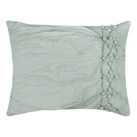 Rizzy Home Chelsea Cane 20" x 36" Cotton King Sham in Salt Blue