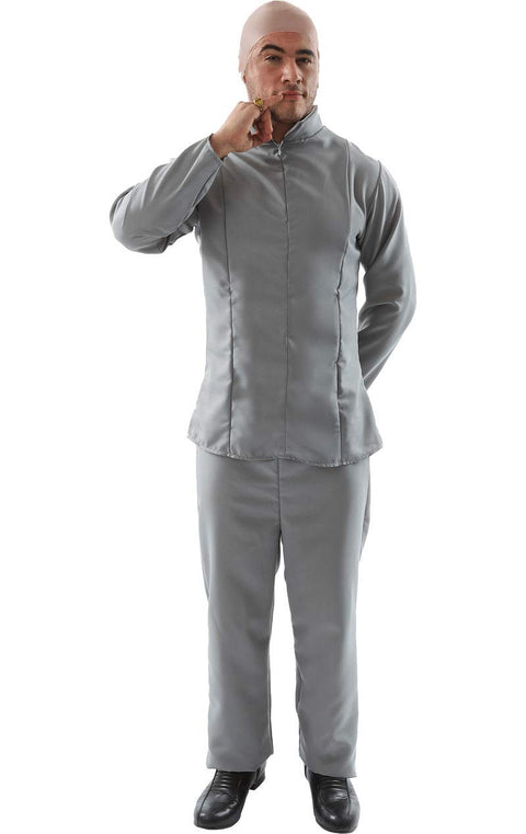 fancy dress warehouse Mr Evil/Austin Powers Inspired Men's Costume - Standard
