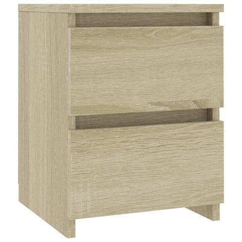 vidaXL Oak Sonoma Bedside Table, 30 x 30 x 40 cm
