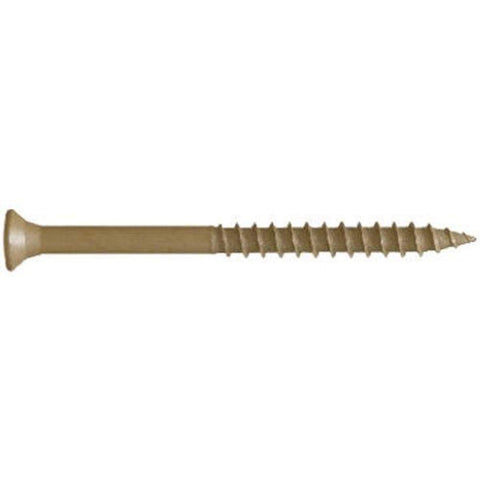 FastenMaster FMGD312-350 GuardDog Exterior Wood Screw, Tan, 3-1/2-Inch, 350-Pack
