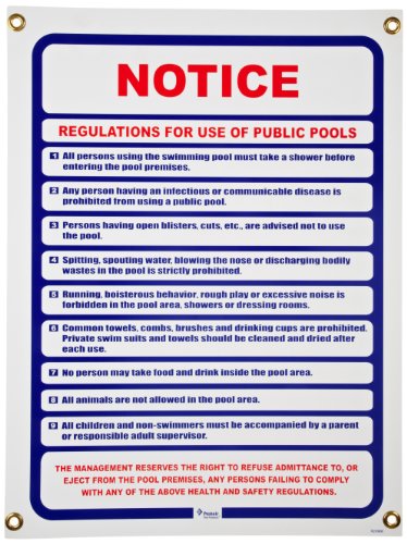 PENTAIR SIGN PUBLIC USE 18X24 TWO COLOR