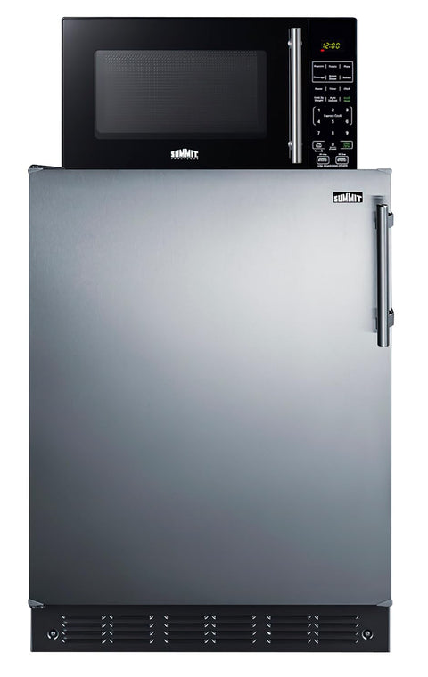Microwave/Refrigerator Combination with Allocator