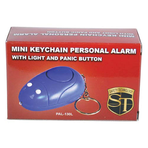 Safety Technology Keychain Alarm w/Light