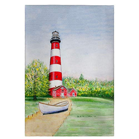 Betsy Drake Interiors Chincoteague Lighthouse Guest Towel