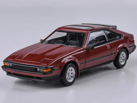 Paragon Models 1984 Celica Terracotta Red with Sunroof 1/64 Diecast Model Car PA-55446