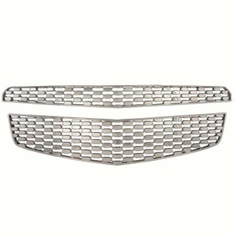 Coast To Coast International Chrome Grille Overlay, Compatible with Chevrolet Equinox 2010-2011, IWCGI82