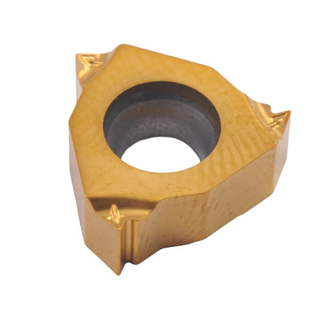 HHIP 6006-1006 Internal Threading and Grooving Carbide Insert, 3/8" I. C., 1.25 Screw Pitch