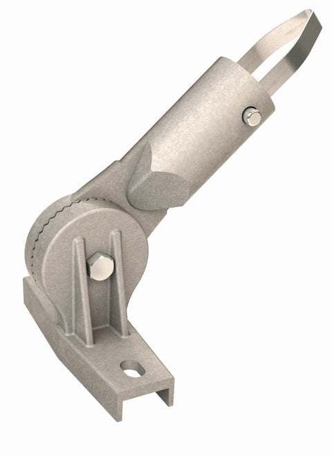 Bon 22-577 Adjustable Fresno Bracket Button Handle Fits 2 Hole Bull Floats and Fresnos 1 3/4" and 1 3/8" Handle Adapter
