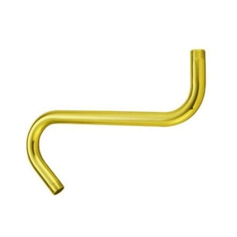 Kingston Brass K152A2 Designer Trimscape Showerscape S-Shape Shower Arm, Polished Brass 8.75 x 8.25 x 1
