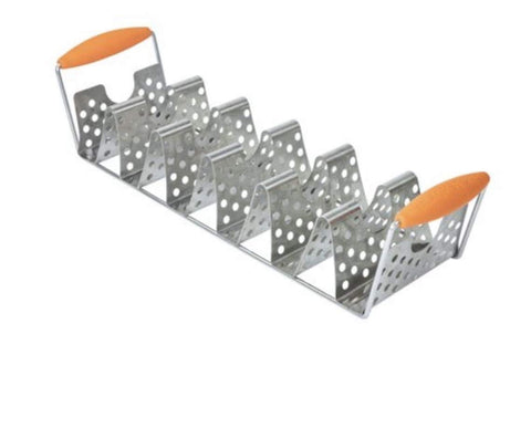 Blackstone Stainless Steel Taco Rack Holder with Handles (1)