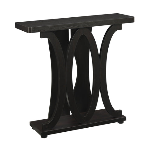 Convenience Concepts Newport Hailey Console Table, Espresso